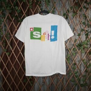 L - Vintage Y2K Apple T-Shirts smash front back double sided